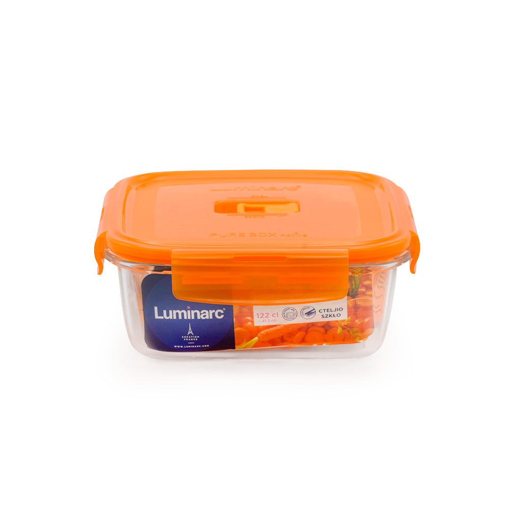 Récipient de conservation des aliments Luminarc Pure Box Active - Verre  