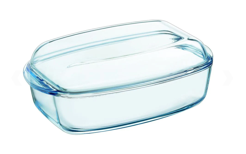 Pyrex Boîte de conservation Plat à four avec couvercle 1,5L