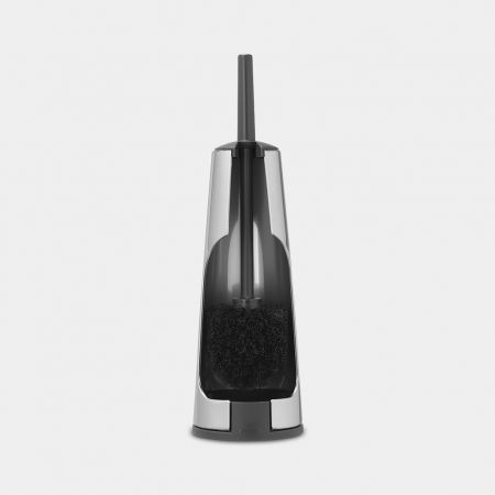 Brosse Toilette Avec Support Matt Steel