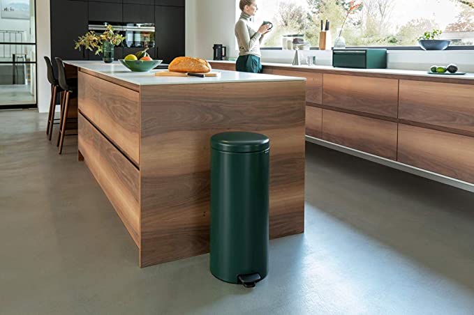 Newicon Poubelle A Pedale 30L Pine Green