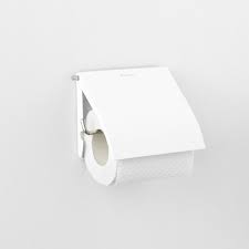 Porte Rouleau Papier Toilette Blanc