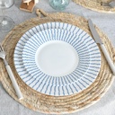 Caribeenne Blue Assiette Plate 28Cm