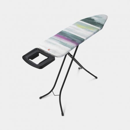 Table De Repassage 124 X 38Cm (B) Repose Fer Vapeur 