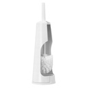 Brosse Toilette Avec Support White