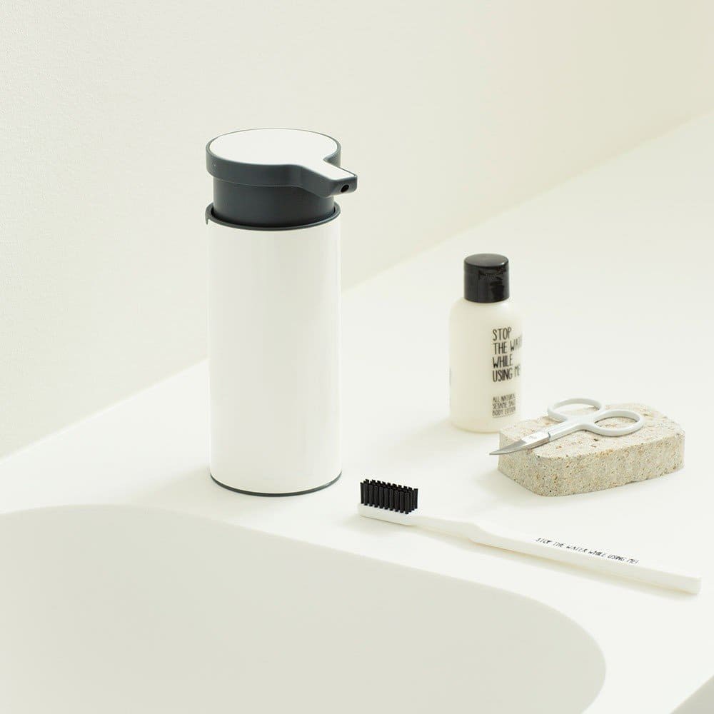Distributeur De Savon Blanc