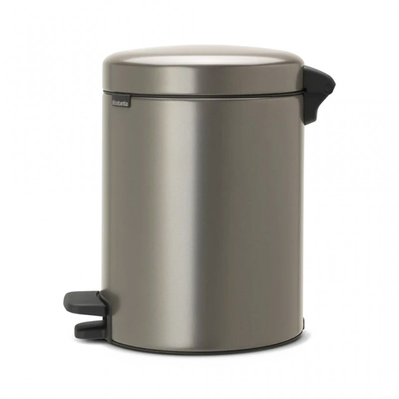 Newicon Poubelle A Pedale 5L Platinum