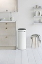 Touch Bin Poubelle  30L White