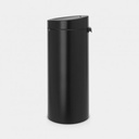 Touch Bin Poubelle  30L Matt Black