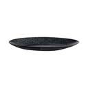 Zoe Black Noir Assiette Plate 25Cm