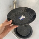 Zoe Black Assiette Creuse 20Cm