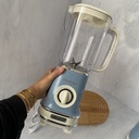 Vintage Blender beige 1.5L Bleu