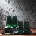 verre haut 52 cl matte vert