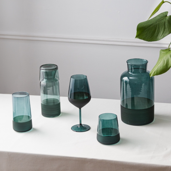 Verre Haut Matte Vert 52 Cl