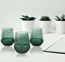 verre a eau 42 cl matte vert