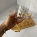 verre a pied 24 cl botanical jaune