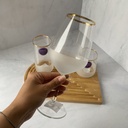 Verre A Pied Nish Gold 53 Cl
