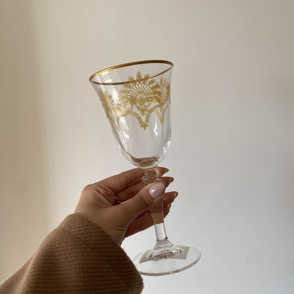 verre a pied 27 cl victoria gold