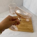 verre a pied 27 cl colore