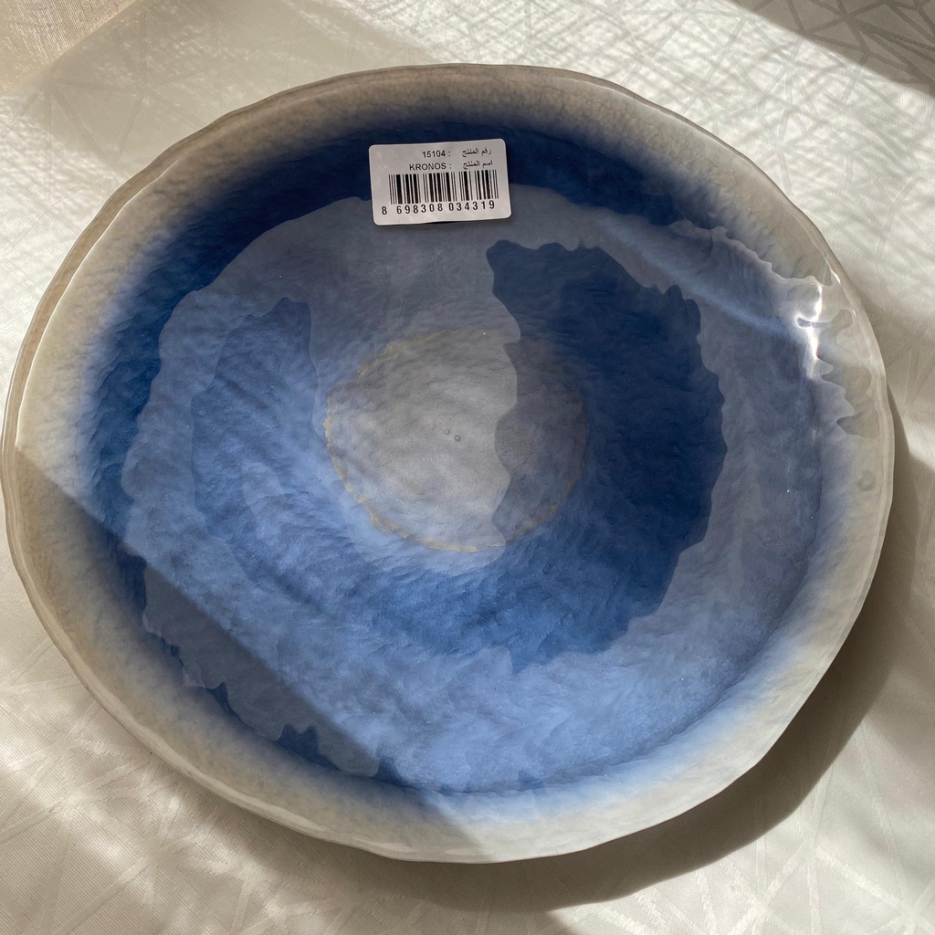 Kronos Assiette Blue 28Cm