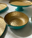 Sahra Bol Turquoise 13Cm INSIDE GOLD