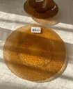 Cunda Assiette Plate Amber 28Cm