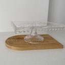 Linea Presentoir A Gateaux A Pied 25*11