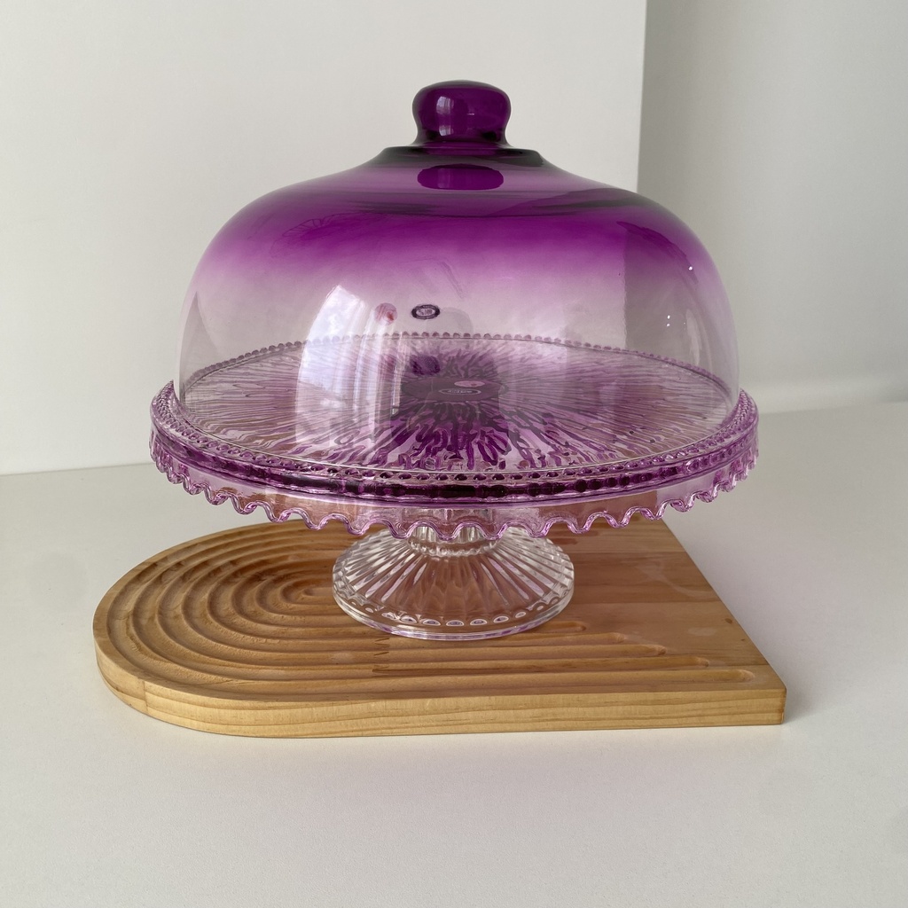 deflume présentoir à gâteaux lilas
