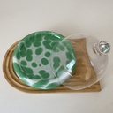 Simge Centre Piece Vert Avec Couvercle 