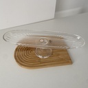 Damla Centre Piece Avec Pied