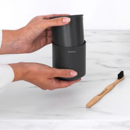 Mind Set Porte-Brosse A Dents Noir