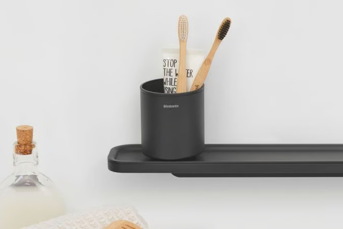 Mind Set Porte-Brosse A Dents Noir