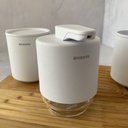 Mind Set Distributeur De Savon Blanc