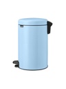 Newicon Poubelle A Pedale 12L Bleu