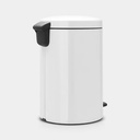 Newicon Poubelle A Pedale 20L Blanche