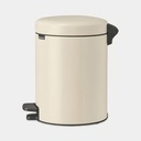 Newicon Poubelle A Pedale 5L Beige