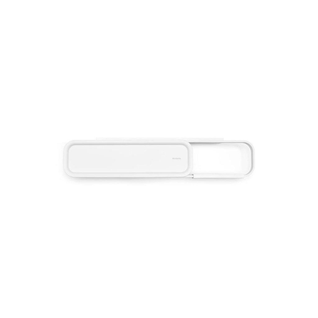 Mind Set Porte-Rouleau De Papier Toilette Avec Etagere Blanc
