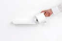 Mind Set Porte-Rouleau De Papier Toilette Avec Etagere Blanc