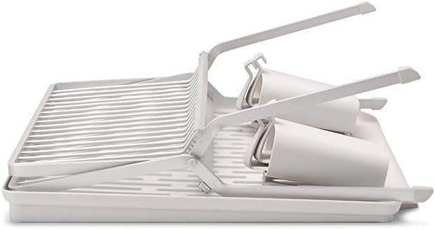 Sinkside Egouttoir à vaisselle pliable large 
