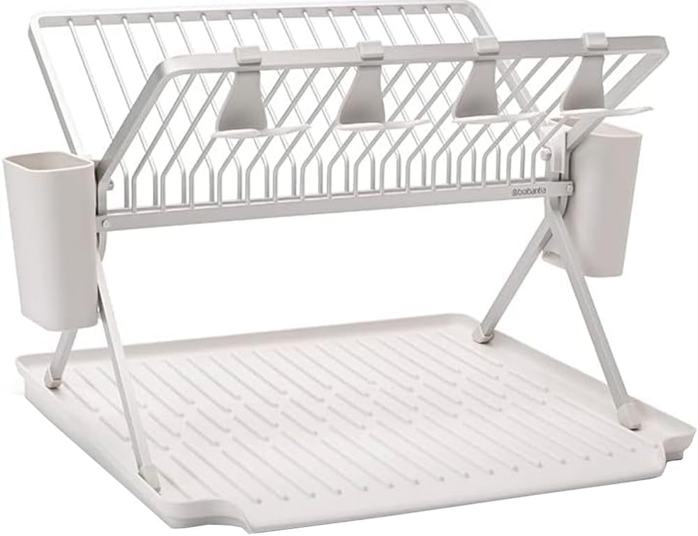 Sinkside Egouttoir à vaisselle pliable large 