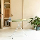 Tables à repasser B, 124*38 cm, repose-fer vapeur, cadre 22 mm 