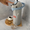 Recipient Isolant A Pompe 1.9L Gris-Bleu
