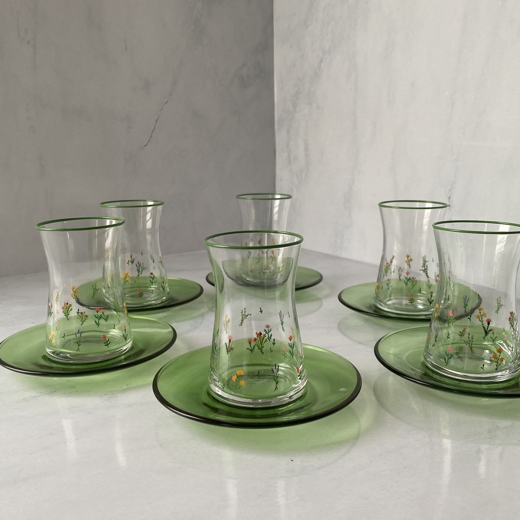 Service A The 17 Cl Botanical 12 Pieces Vert