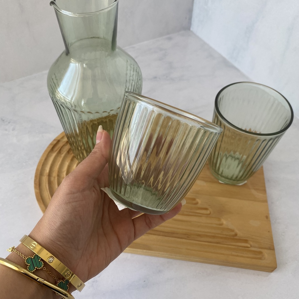Verre Forme Basse Splendid Vert 29.5 Cl