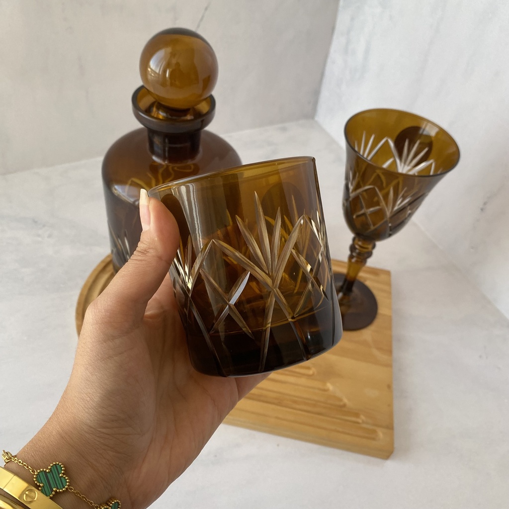 Verre A Eau Cambridge Amber 30 Cl