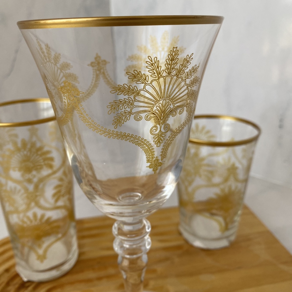 Verre A Pied Victoria Gold 27 Cl