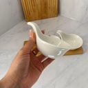 Set De 3 Coupelles Avec Plat En Bambou