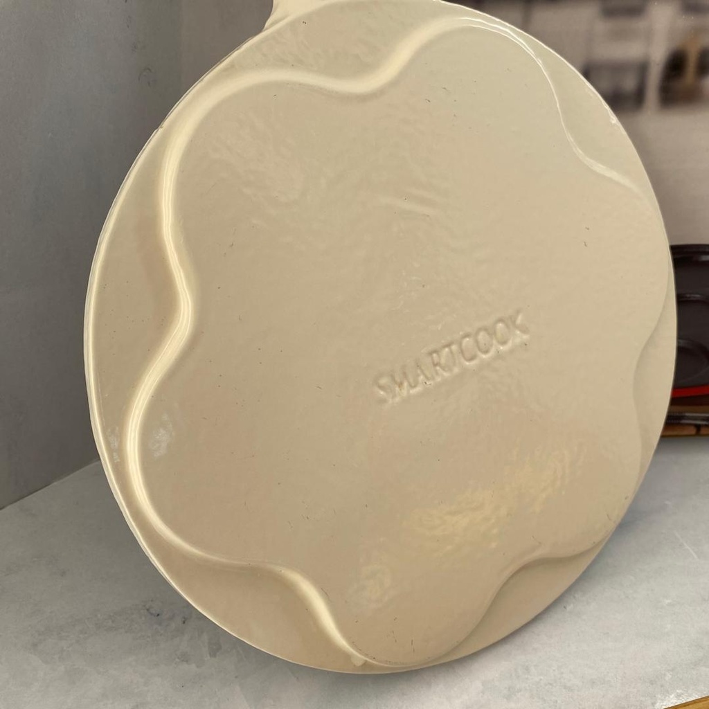Poele A Pancake Beige 27CM En Fonte