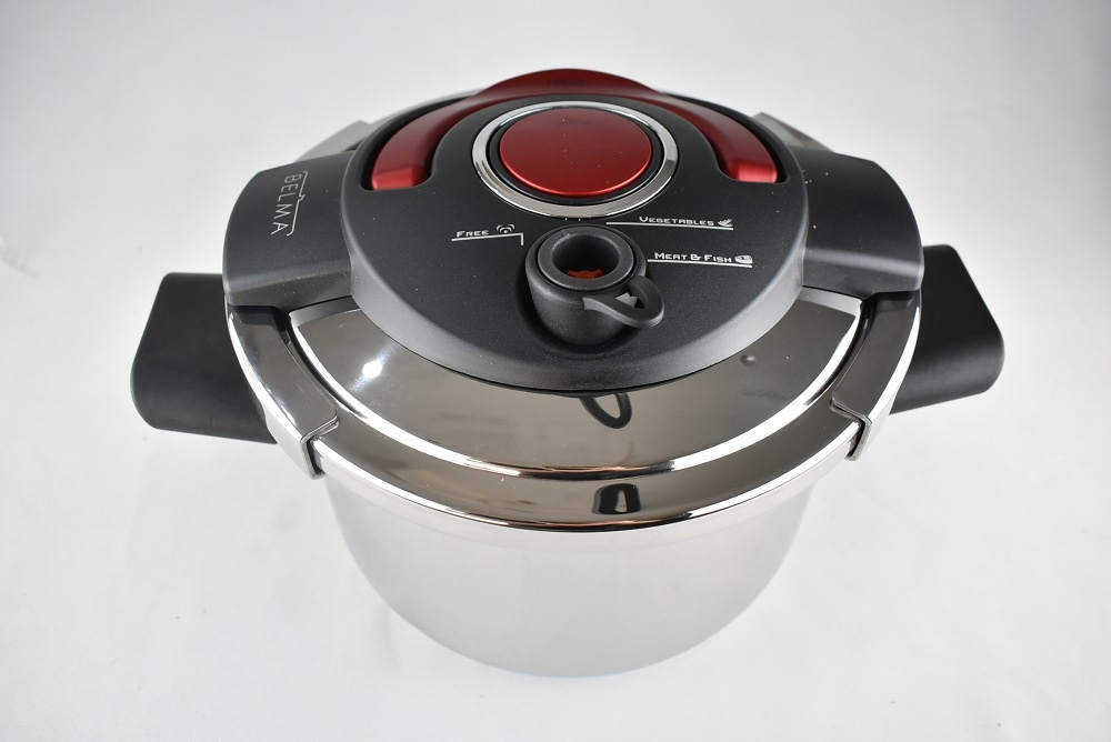 BELMA INNOCOOK 7L  COCOTTE NOIR/ROUGE