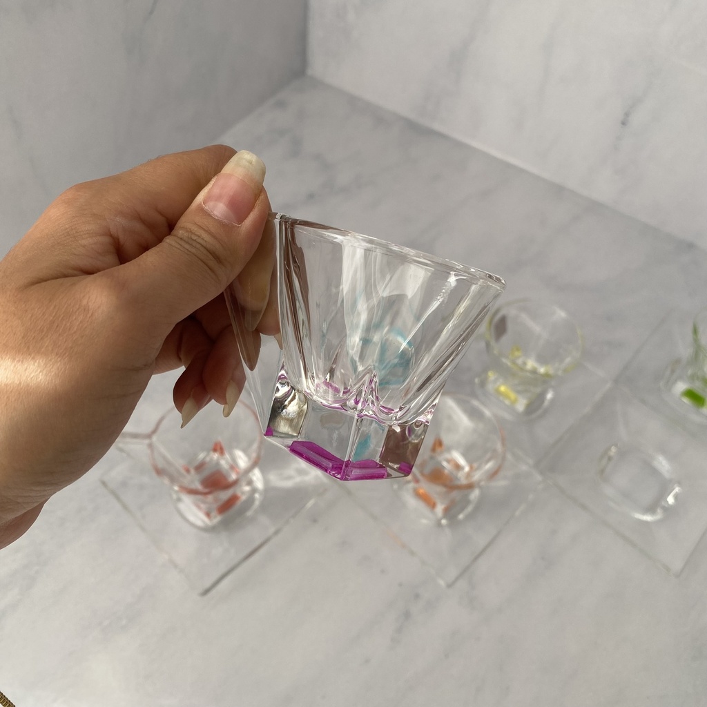 Fusion Set 6 Tasses A Cafe Couleurs