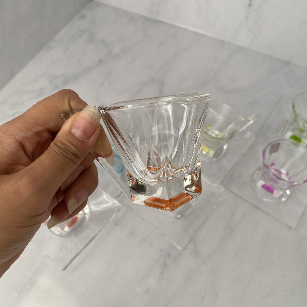 Fusion Set 6 Tasses A Cafe Couleurs